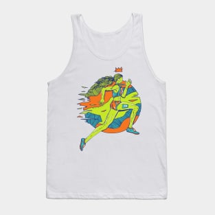 Tetradic No 1 Track and Field Runner Tank Top